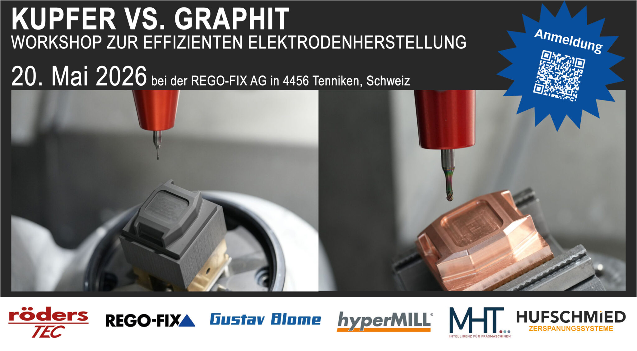 Workshop Graphit vs. Kupfer - Banner